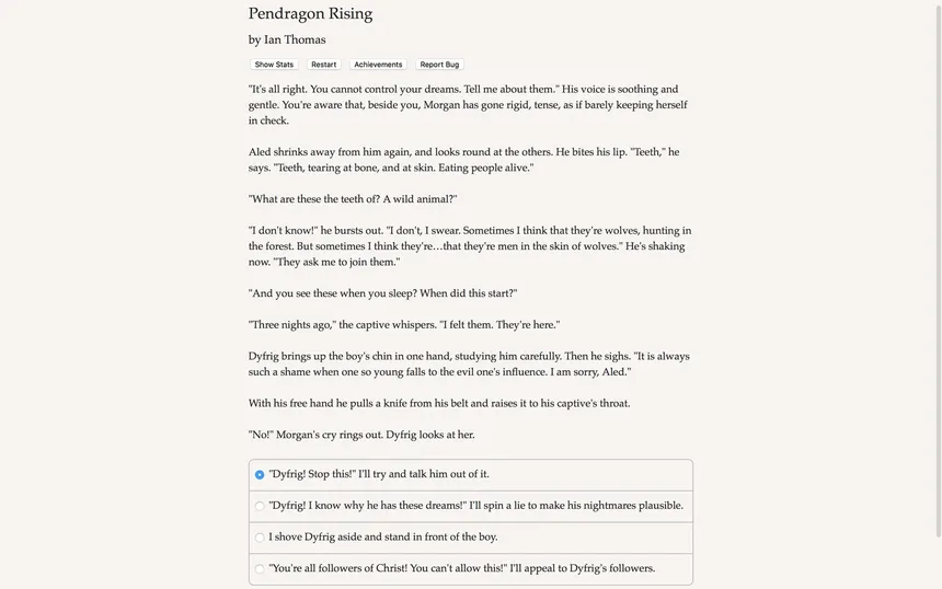 Скриншот 6 к игре Pendragon Rising