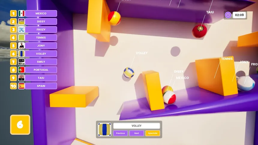 Скриншот 2 к игре BUMPER BALLS