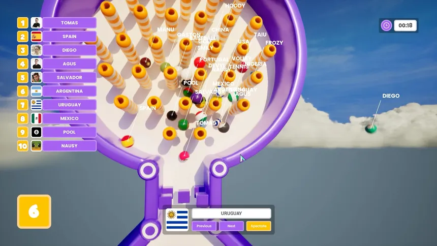 Скриншот 3 к игре BUMPER BALLS