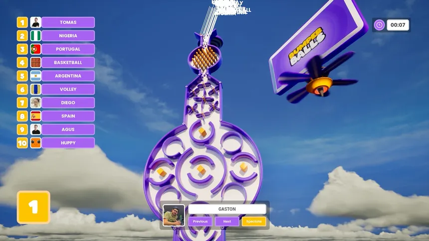 Скриншот 4 к игре BUMPER BALLS