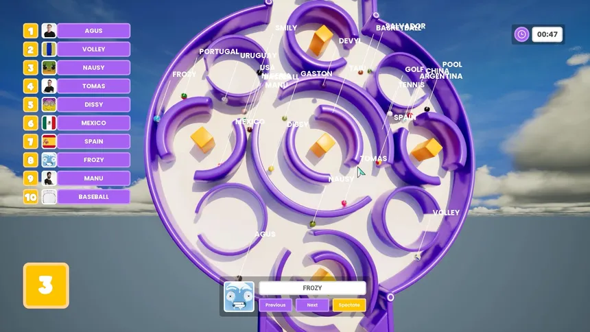 Скриншот 5 к игре BUMPER BALLS