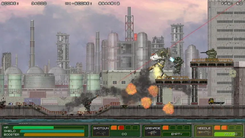 Скриншот 3 к игре MECHBLAZE