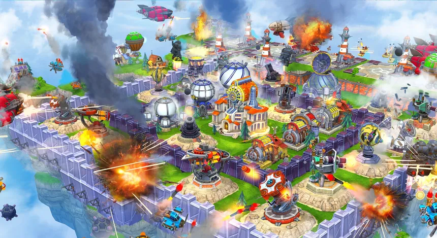 Скриншот 1 к игре Sky Clash: Lords of Clans 3D