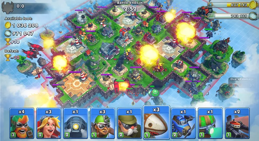 Скриншот 2 к игре Sky Clash: Lords of Clans 3D