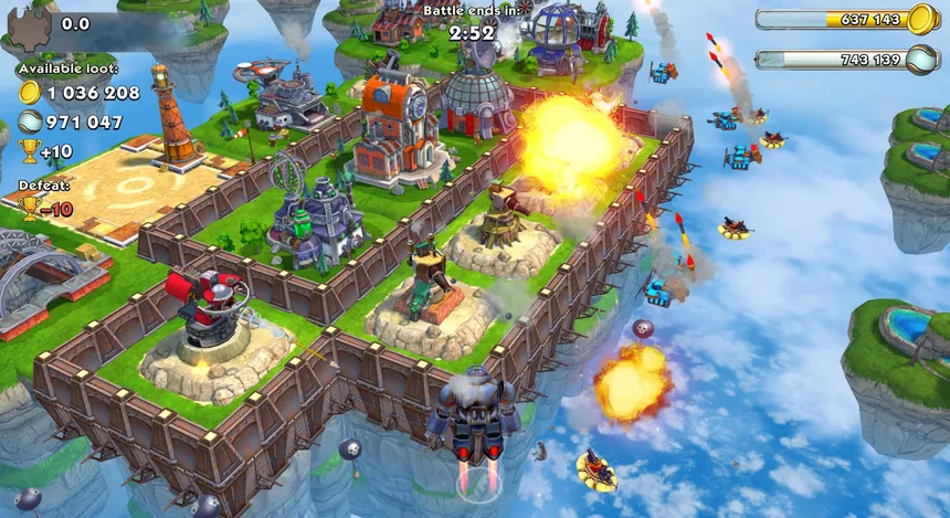 Скриншот 4 к игре Sky Clash: Lords of Clans 3D