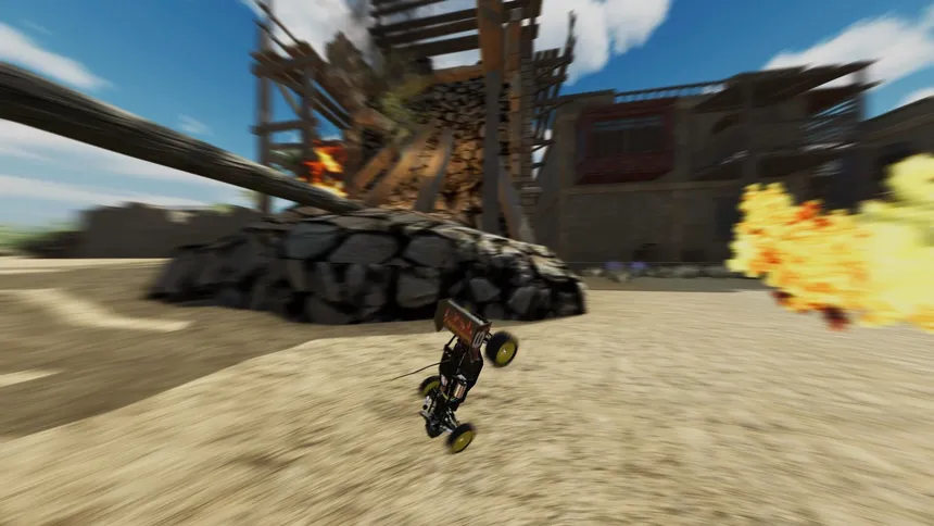 Скриншот 2 к игре CHARGED: RC Racing
