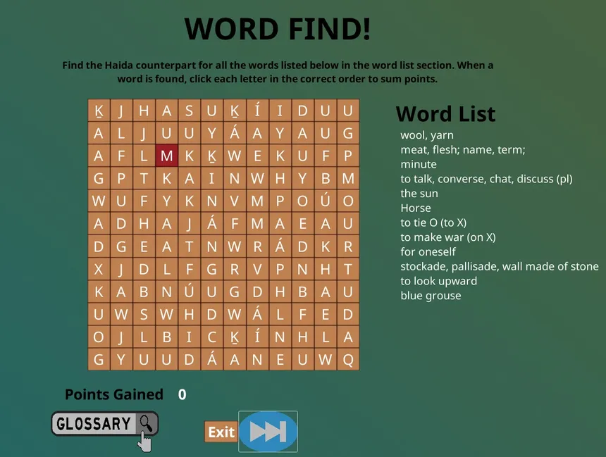 Скриншот 3 к игре Let's Learn X̱aad Kíl