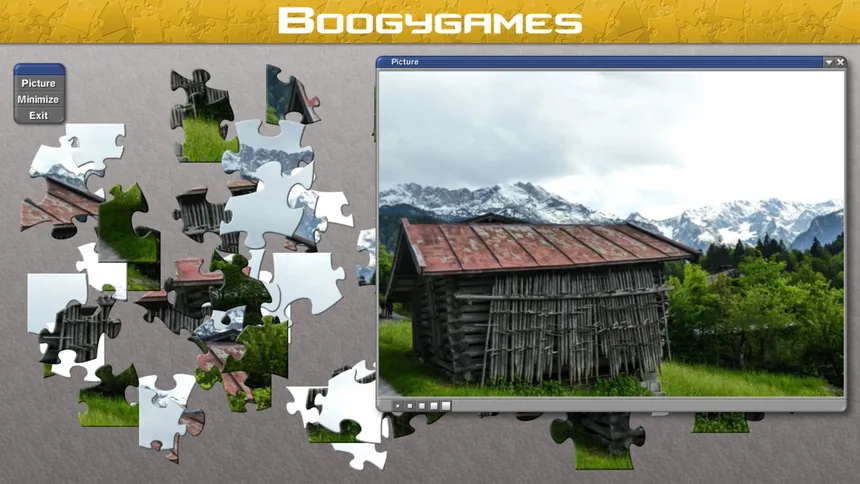 Скриншот 1 к игре Cabins: Jigsaw Puzzles