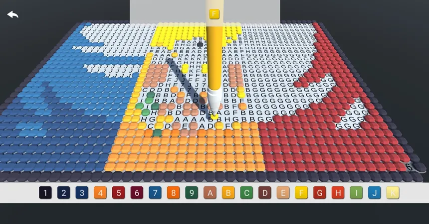 Скриншот 1 к игре Flag Color Number - Painting and Coloring