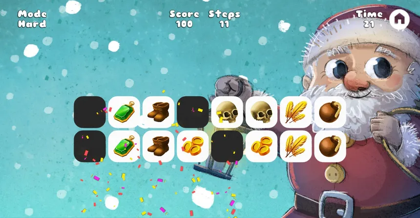 Скриншот 1 к игре Cards Matching Memory Game