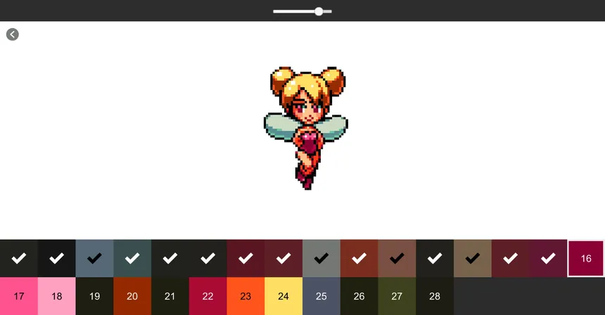 Скриншот 3 к игре Color by Number - Monster Heroes