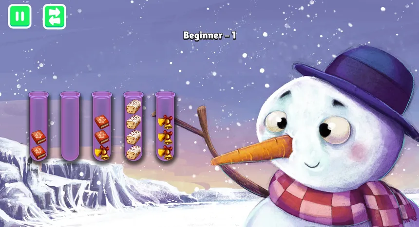 Скриншот 3 к игре Christmas Sort Puzzle