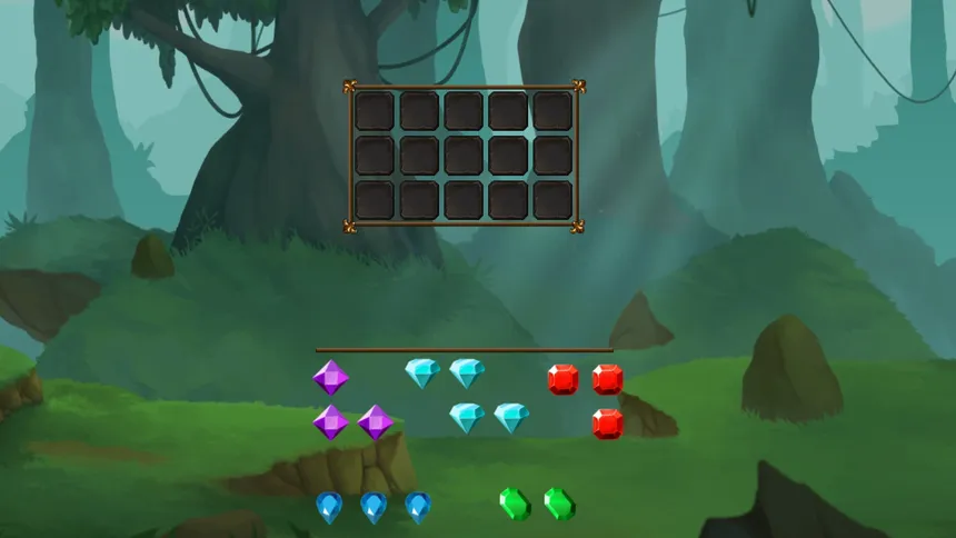 Скриншот 2 к игре Gemstone Puzzle Fury