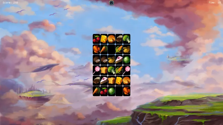 Скриншот 8 к игре Food Monster and Animals Memory Match