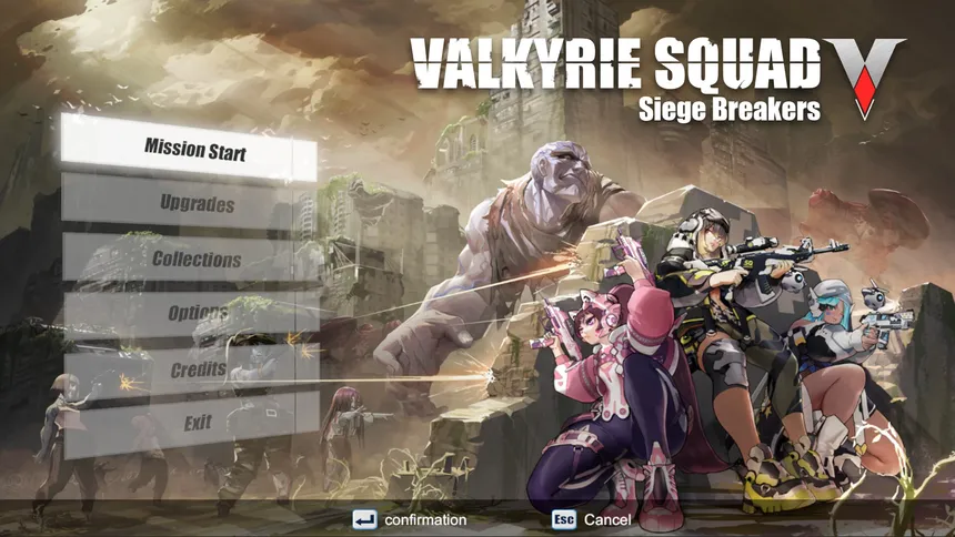 Скриншот 1 к игре Valkyrie Squad: Siege Breakers