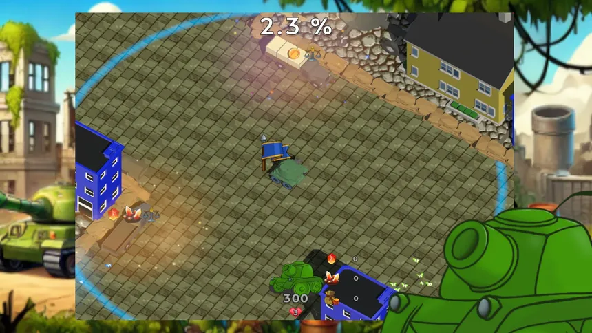 Скриншот 2 к игре Tiny Tank:Dawn of Steel