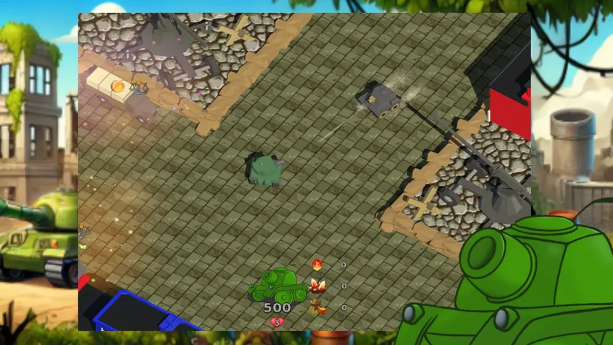 Скриншот 3 к игре Tiny Tank:Dawn of Steel