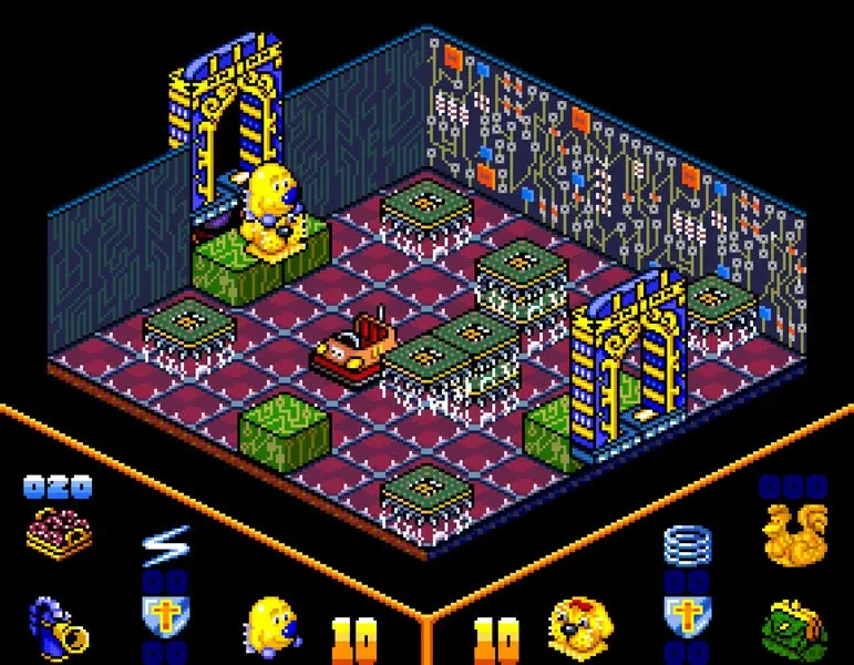 Скриншот 1 к игре Head Over Heels: Deluxe