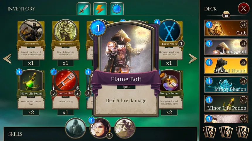 Скриншот 3 к игре Spellsword Cards: Demontide