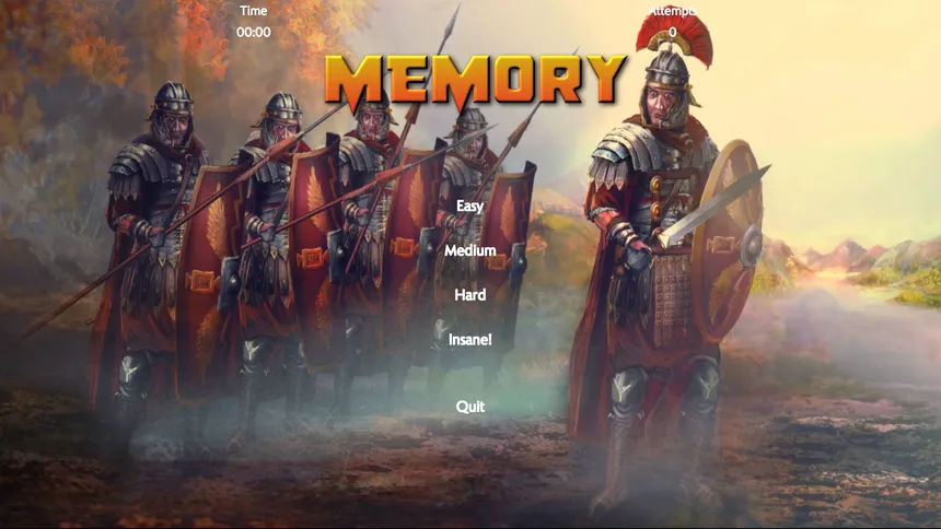 Скриншот 2 к игре Fantasy Memory Card Game