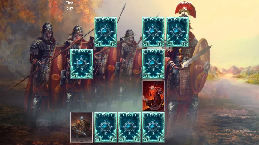 Скриншот 3 к игре Fantasy Memory Card Game
