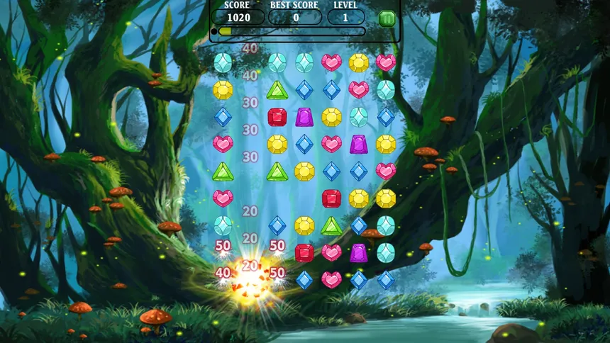 Скриншот 8 к игре Jewels of the Mysterious Woodland