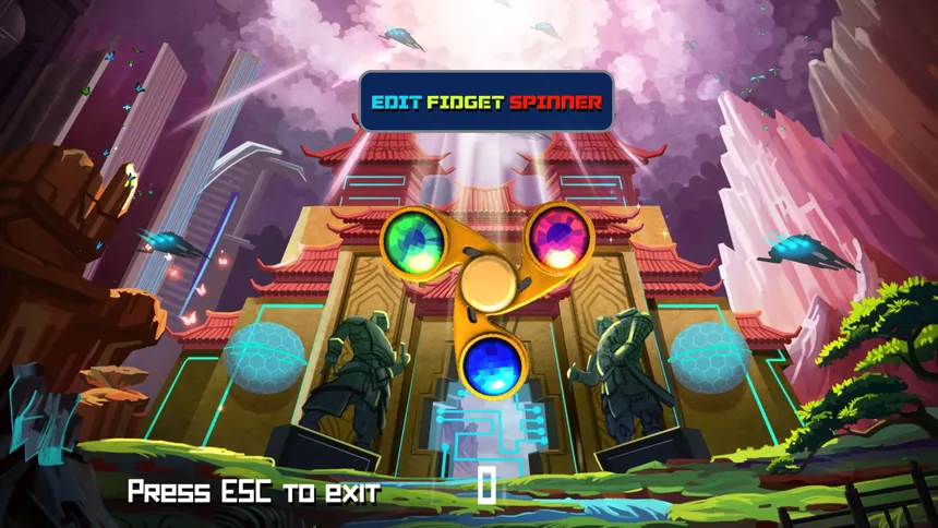 Скриншот 1 к игре Fidget Spinner Editor
