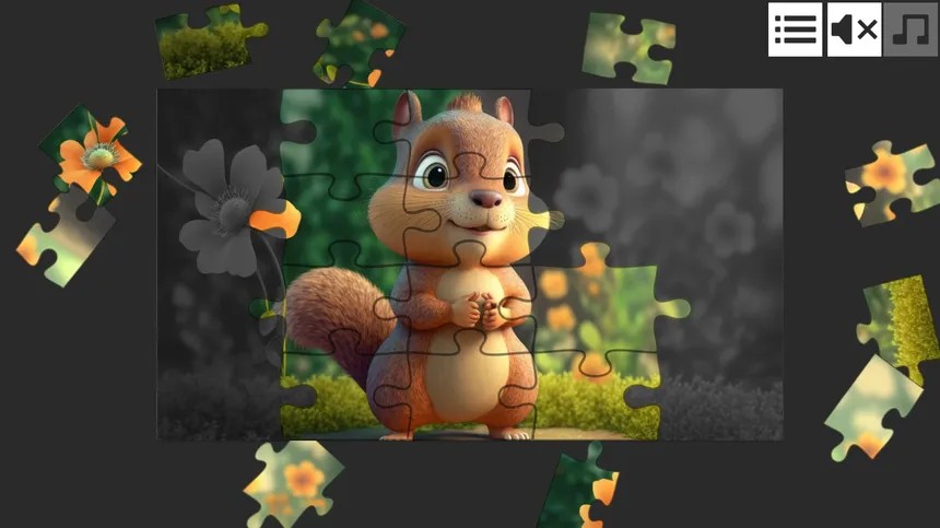 Скриншот 4 к игре Jigsaw Puzzle - Baby Animals