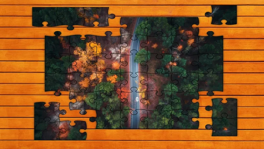 Скриншот 2 к игре Golden Leaf Jigsaw Puzzles