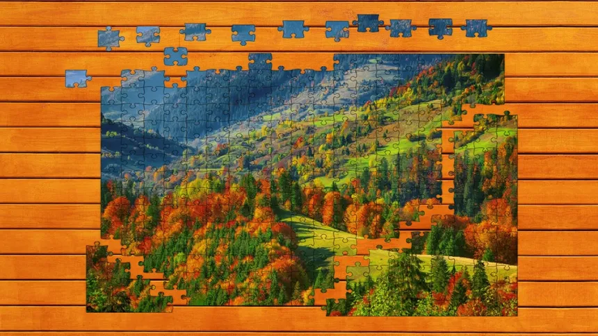 Скриншот 3 к игре Golden Leaf Jigsaw Puzzles