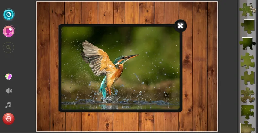 Скриншот 1 к игре Nature & Wildlife - Jigsaw Puzzle