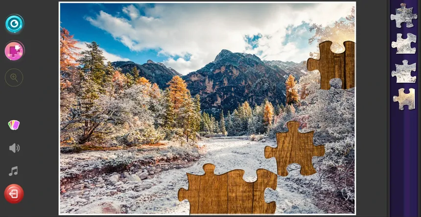Скриншот 3 к игре Nature & Wildlife - Jigsaw Puzzle