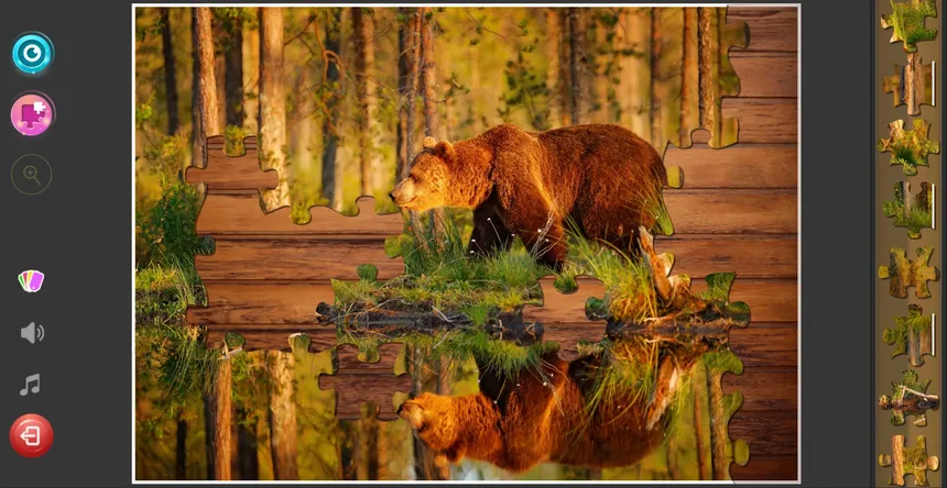 Скриншот 6 к игре Nature & Wildlife - Jigsaw Puzzle