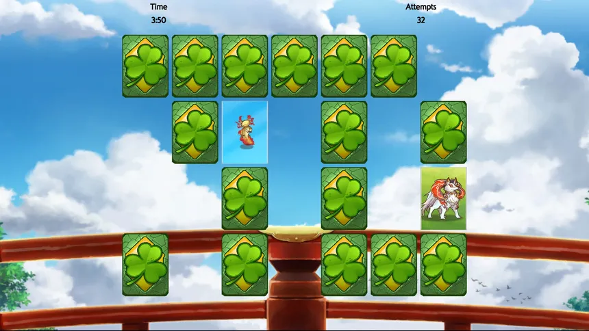 Скриншот 2 к игре Memory Card Monsters