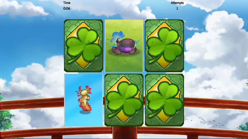 Скриншот 4 к игре Memory Card Monsters