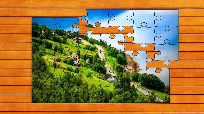 Скриншот 3 к игре Norwegian Jigsaw Puzzles
