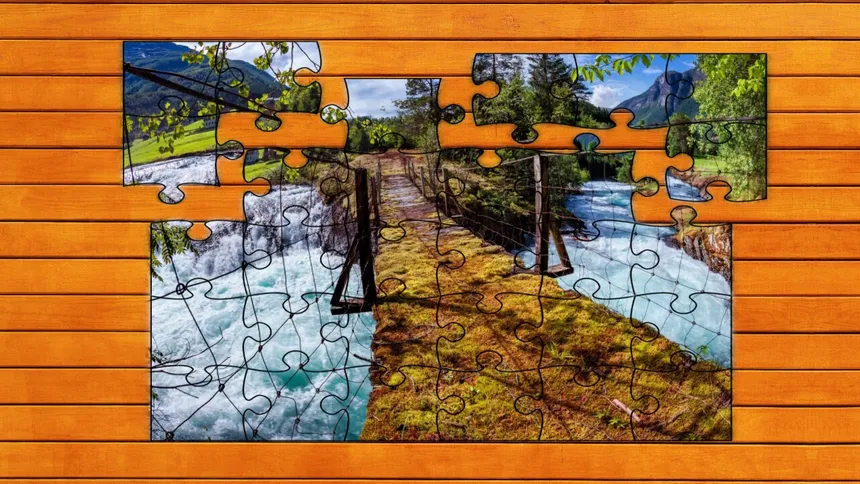 Скриншот 4 к игре Norwegian Jigsaw Puzzles