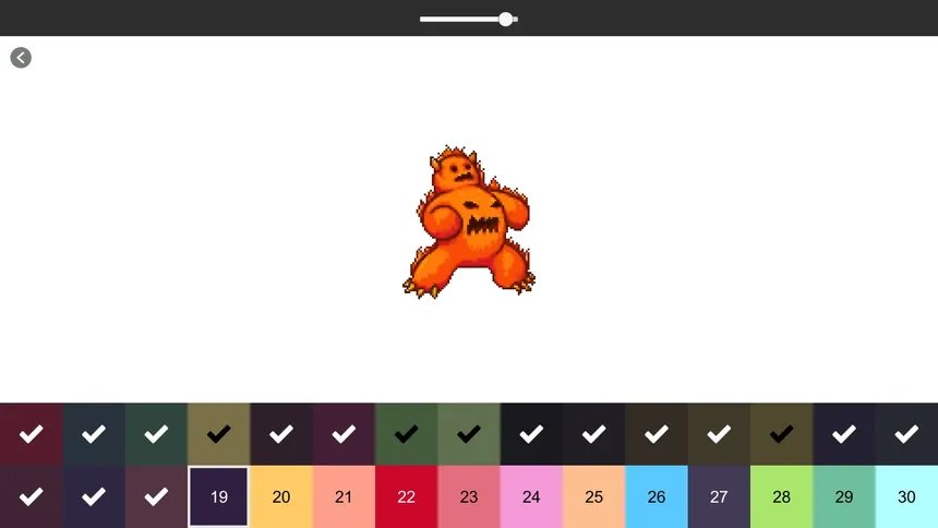 Скриншот 8 к игре RETRO-PIXEL COLOR PALETTE: Color by Number