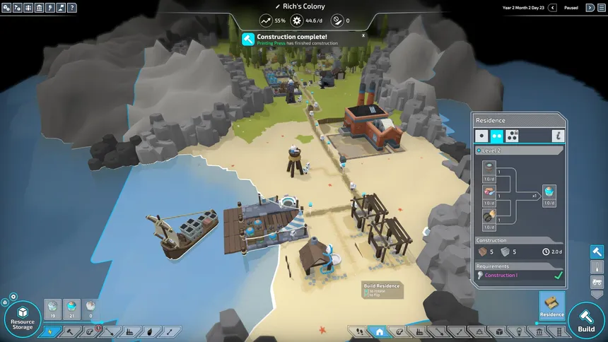 Скриншот 3 к игре The Colonists