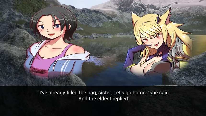 Скриншот 2 к игре Visual Novel Sisters