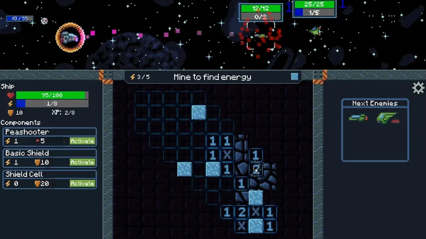 Скриншот 1 к игре Space Order Mine