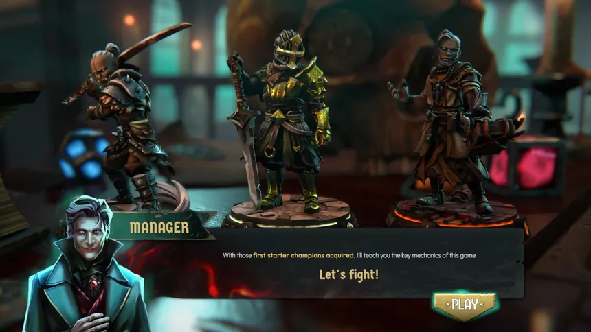 Скриншот 1 к игре Champions Tactics Reforged