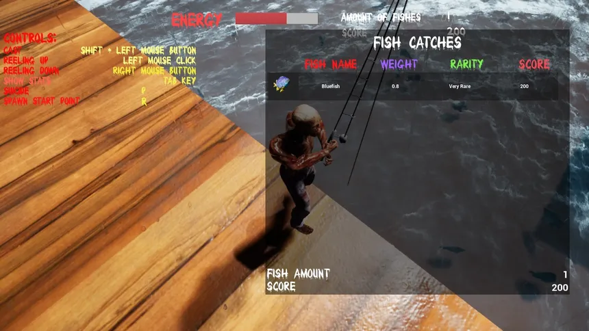 Скриншот 6 к игре Horror Fish Simulator