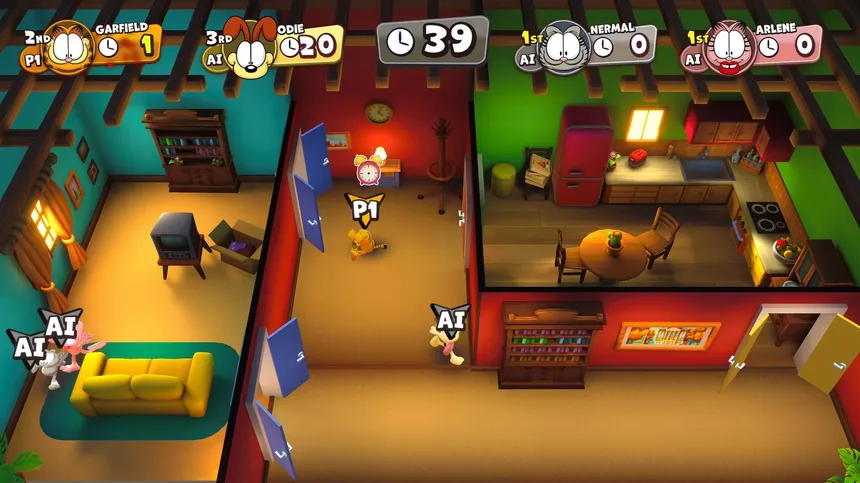 Скриншот 3 к игре Garfield Lasagna Party