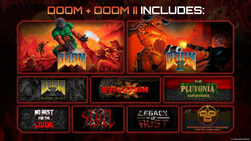 Скриншот 1 к игре DOOM + DOOM II