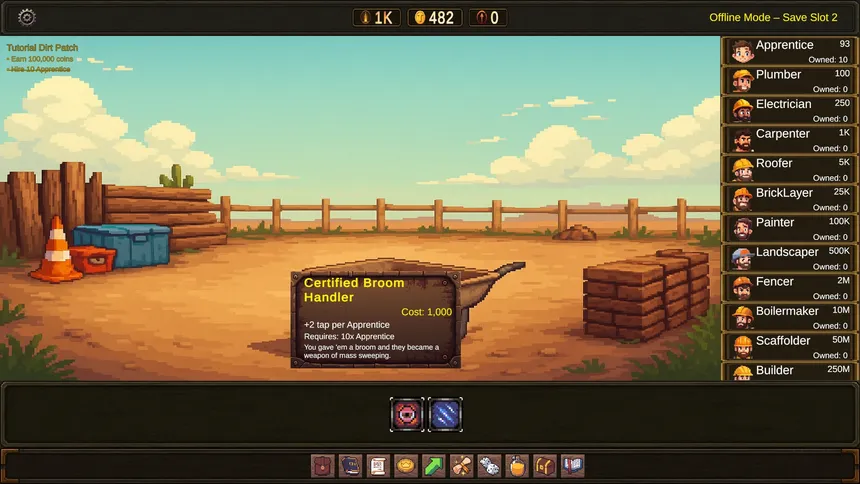 Скриншот 4 к игре Tradie Tapper