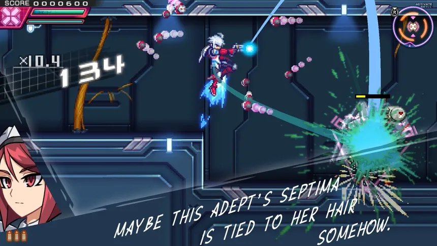 Скриншот 2 к игре Azure Striker Gunvolt Trilogy Enhanced