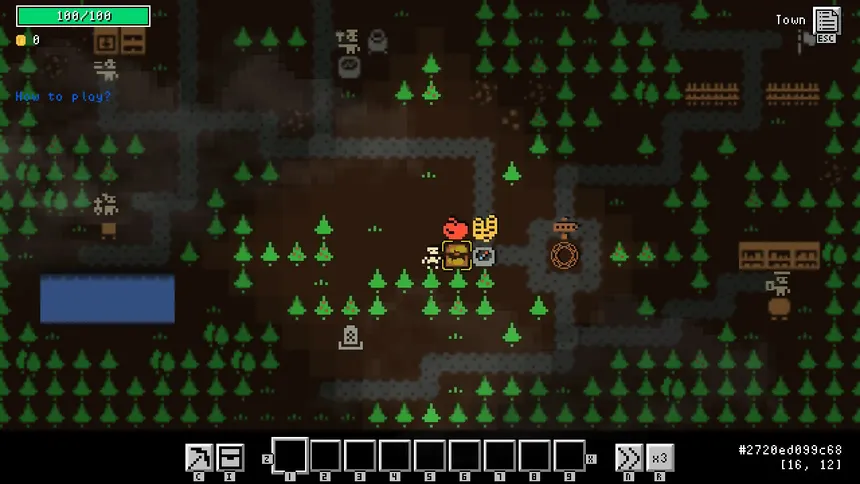 Скриншот 1 к игре Hyper Dungeon Crawler