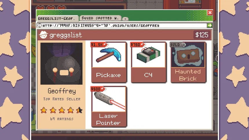 Скриншот 4 к игре Turnip Boy Robs a Bank