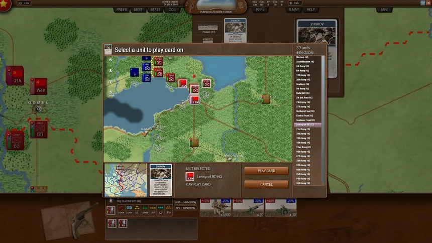 Скриншот 3 к игре Decisive Campaigns: Barbarossa